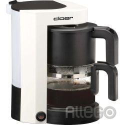 Cloer Kaffeeautomat 5 Tassen 5981 Kunststoff weiss