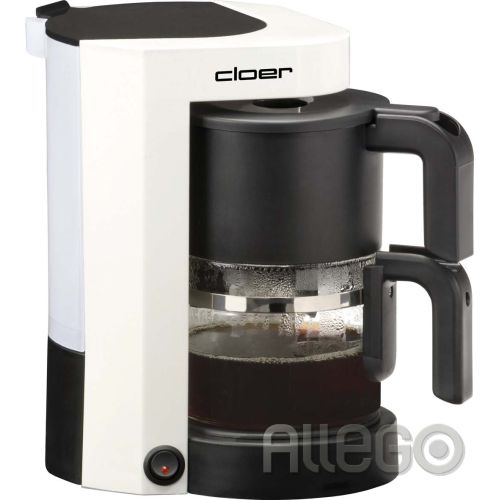 Bild: Cloer Kaffeeautomat 5 Tassen 5981 Kunststoff weiss