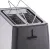 Bild: Cloer Toaster 3569 | 2-Scheiben XXL | Edelstahlgehäuse | Brotscheibenzentrierung | Brötchenaufsatz | 1000W | Schwarz