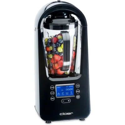 Cloer Standmixer 6980 | Vakuum Mixer 1,5l | 800W | 21.000 U/Min | Icecrush-Funktion | Automatikprogramme | Schwarz