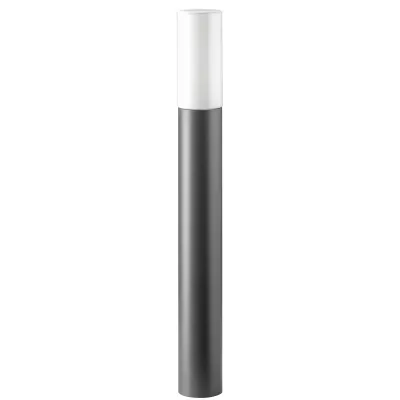 CMD Pollerleuchte 64 Aqua Polo E27 | Wegeleuchte Gartenlampe | Aluminium anthrazit | Opalglas | 90 cm | IP44