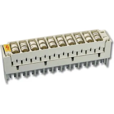 CobiNet Überspannungsschutzmagazin 104235 | LSA-Plus | 2/10 8x6 | 2-polig | 230V | 10kA | Bauform H | mit Ableitern
