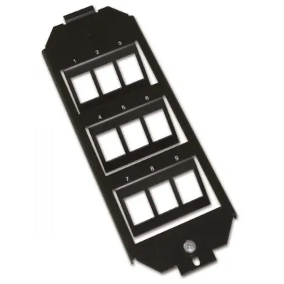 Cobinet 69232900 sw RAL9005 Tragrahmen für Unterflursysteme