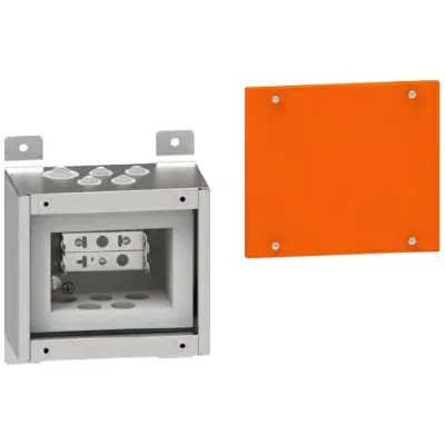 CobiNet Brandschutzgehäuse Wandverteiler BSG30A 124617 | F30 E30 geprüft | Aufputz | 20 DA | Stahlblech | verkehrsorange
