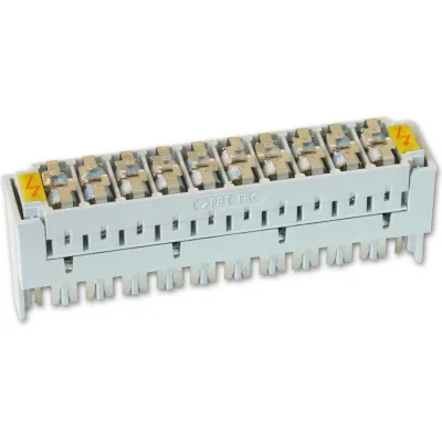 CobiNet Überspannungsschutzmagazin 4020 003/C | LSA-Plus 2/10 | 2-polig | 230V | 10kA | Fail-Safe | bis 10 DA | bestückt