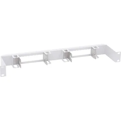 CobiNet Rangierverteiler 19 Zoll 1HE 7050 099 | 4 LSA-Module 2/10 | 482,6 mm Breite | Stahlblech lichtgrau