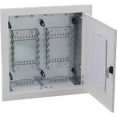 CobiNet Unterputz-Verteilergehäuse VKU4 2031 604 | 140 DA | Stahlblech | IP42 | 375x378x100 mm | weiß