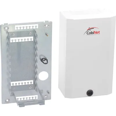 CobiNet Verteilergehäuse VKA2 2031 202 | Aufputz | 100 DA | IP42 | Überspannungsschutz | Stahlblech | 203x333x115 mm