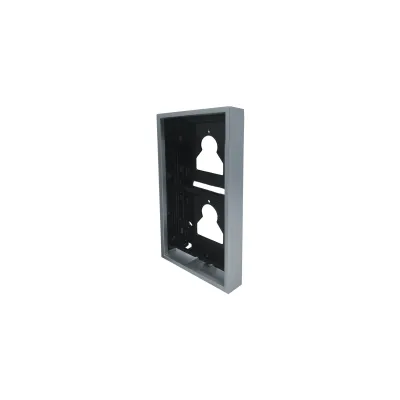 Comelit Aufputzgehäuse UT9172 | Ultra-Serie 2 Module | Aluminium | 110x198x35 mm | silber | robust & UV-beständig