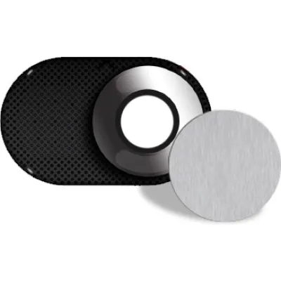 Comelit Einbauhalter 1250U | Lautsprecher Serie 16xx 46xx | Montageelement Türstation | Unterputz | Kunststoff | schwarz