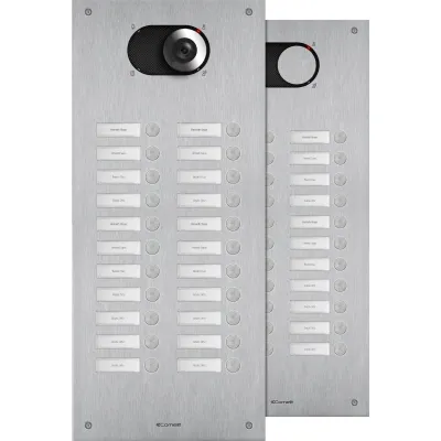 Comelit Frontplatte Türstation IX0222 Switch | 22 Klingeltasten | Edelstahl V4A | Unterputz | IP54