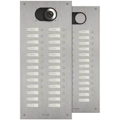 Comelit Frontplatte Türstation IX0226 | 26 Teilnehmer | Edelstahl V4A | Unterputz | LED | IP54