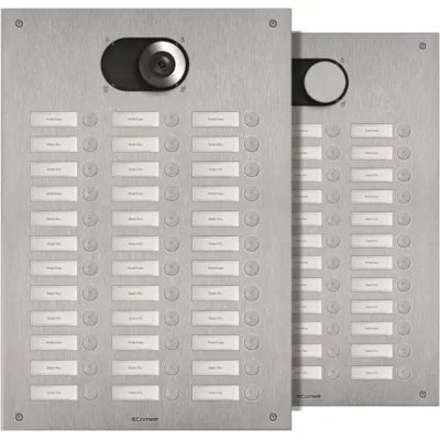 Comelit Türstation Frontplatte Switch IX0336 | 36 Teilnehmer | Edelstahl V4A | Unterputz | vandalismusgeschützt | IP54