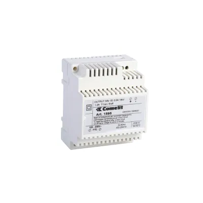 Comelit Netzgerät 1595 | 33V DC | 110–230V Eingang | 500mA | 4-DIN Module | Überspannungsschutz