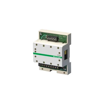 Comelit digitales Relais 1256 | Simplebus-System | Steuerrelais 10A 24V | 2-Draht | DIN-Schiene | 4 Module