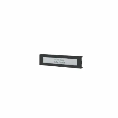 COMELIT Tastenabdeckung UT9211MB | Einzeltaste Ultra Metal | Montageelement Türstation | 96x22x7,4mm | weiß