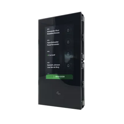Comelit Touchscreen-Modul Ultra UT9270 | 5 Zoll | Netzwerktechnik | Unterputzmontage | RFID | 4000 Nutzer | schwarz