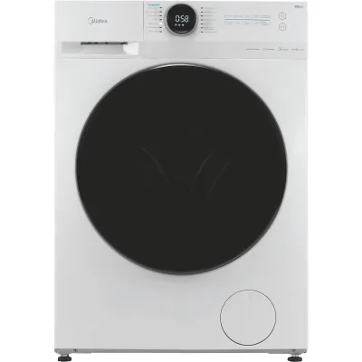 Midea Waschmaschine Frontlader MF200W100WB-14A | 10 kg | 1400 U/min | Energie A | WiFi | Inverter Motor | Weiß