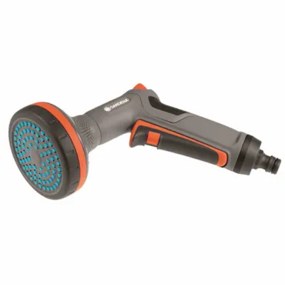 Gardena Gartenbrause Comfort 18319-20 | verstellbarer Sprühwinkel | Tropfsicherung | Frostschutz | ergonomisch