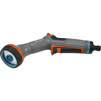 Gardena Comfort Reinigungsbrause 18323-20 | Gartenbrause für Bewässerung & Reinigung | 2 Strahlarten | Frostschutz