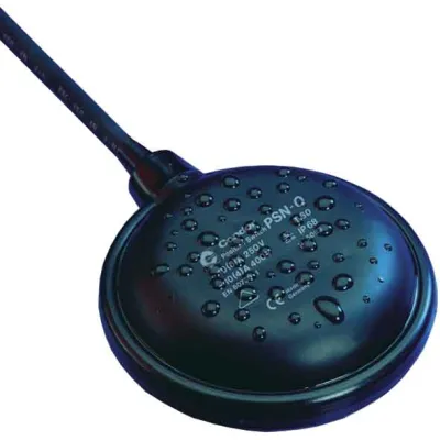 Condor Schwimmschalter PSN-O 5m | Schwimmerschalter Leerpumpen Trockenlaufschutz | 250V 10A IP68 | 1-polig | 5m Kabel