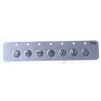 Control-Panel-Folie für Geschirrspüler Hisense/Gorenje 263000 Display-Schutzfoli