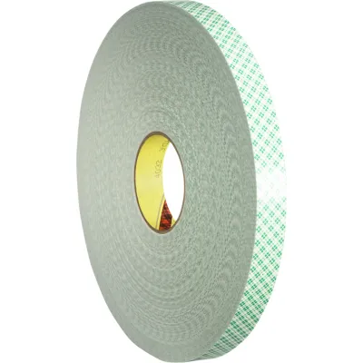 3M Doppelseitiges Klebeband 40321966 | Scotch 4032 | 19 mm x 66 m | Urethanschaum | weiß | 0,8 mm Stärke