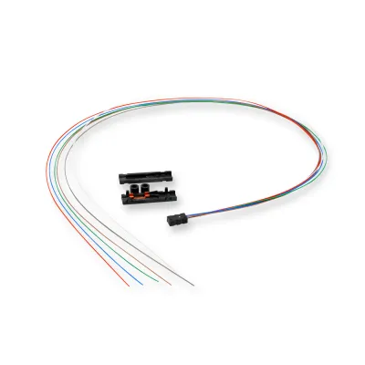 Corning Aufteiladapter FAN-BT25-06 | Bündelader Konfektion | 2-6 Fasern | Innenbereich | 0,6m | mit Zugentlastung
