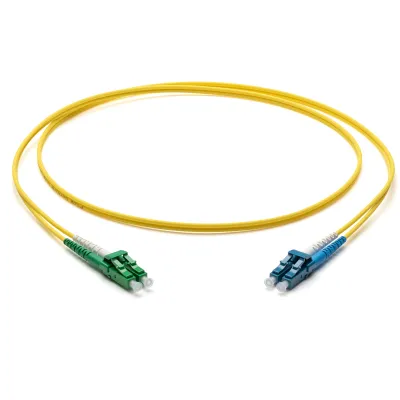 Corning LWL Patchkabel F041802G2Z20010M | Singlemode OS2 Duplex | LC/LC | APC/UPC | 2x2mm | 10m | gelb