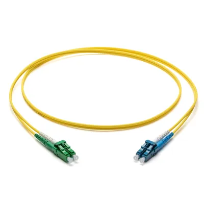 Corning LWL Patchkabel F041802G2Z20010M | Singlemode OS2 Duplex | LC/LC | APC/UPC | 2x2mm | 10m | gelb