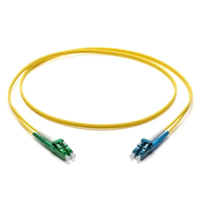 Corning Patchkabel LWL F041802G2Z20003M | LC-Duplex auf LC-Duplex | Singlemode OS2 | Duplex | 3m | APC/UPC | gelb