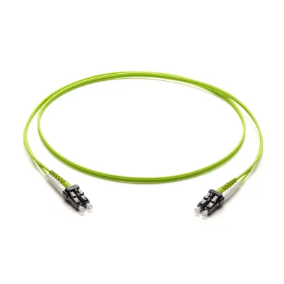 Corning LWL Patchkabel F050502V2Z20001M | OM5 Multimode Duplex 2xLC 1m | 50/125µm | grün