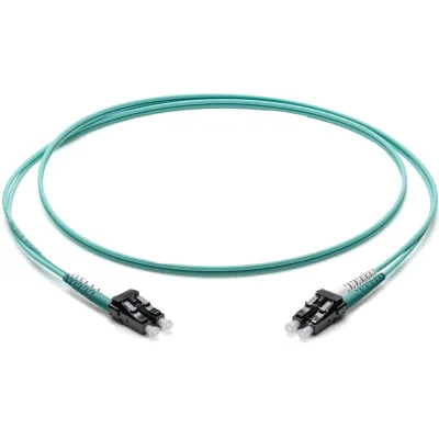 Corning LWL-Patchkabel F050502T2Z20001M | LC/LC Duplex OM3 50/125 Multimode | 1m | 2-Faser | türkis