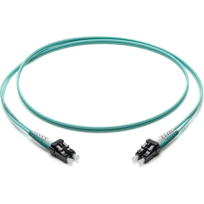 Corning LWL-Patchkabel F050502T2Z20005M | LC/LC Duplex | OM3 Multimode 50/125 | 5m | 2-fach | türkis