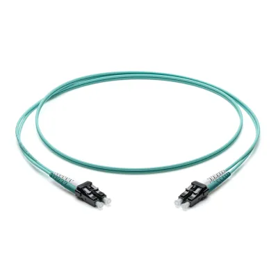 Corning LWL-Patchkabel F050502T2Z20005M | LC/LC Duplex | OM3 Multimode 50/125 | 5m | 2-fach | türkis