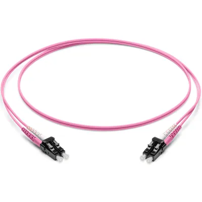 Corning LWL-Patchkabel F050502Q2Z20005M-VI | LC-LC Duplex | OM4 2-Faser 50/125 µm | 5m | Multimode | violett