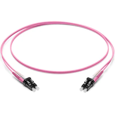 Corning LWL-Patchkabel F050502Q2Z20010M-VI | LC/LC Duplex | OM4 Multimode 50/125 | 2 Fasern | 10m | violett