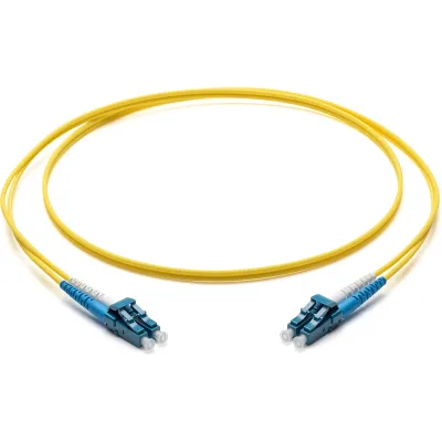 Corning Patchkabel LWL F040402G2Z20002M | LC-LC Duplex | OS2 Singlemode 9/125µm | 2m | Gelb