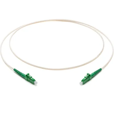 Corning LWL Patchkabel F222201J1Z20010M | Singlemode OS2 | LC APC auf LC APC | Simplex | 10m | 2mm | weiß