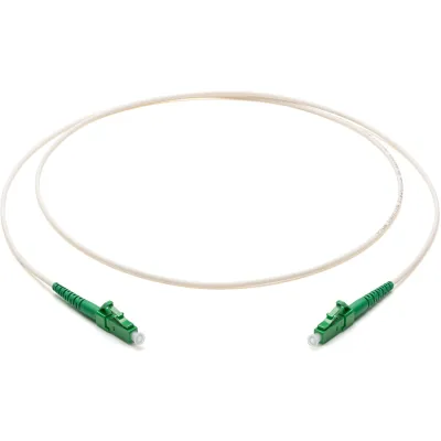Corning LWL Patchkabel F222201J1Z20010M | Singlemode OS2 | LC APC auf LC APC | Simplex | 10m | 2mm | weiß