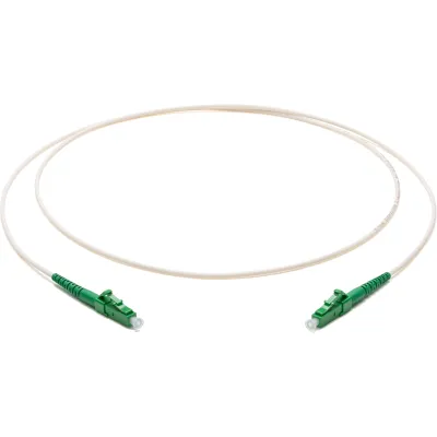 Corning LWL Patchkabel F222201J1Z20025M | Singlemode OS2 | LC-APC zu LC-APC | Simplex | 25 m | 2 mm | weiß