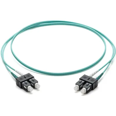 Corning LWL-Patchkabel F575702T2Z20010M | SC/SC Duplex | OM3 Multimode 50/125 | 2x2mm | 10m | türkis