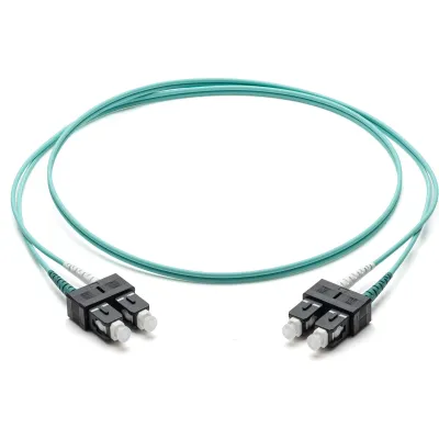 Corning LWL-Patchkabel F575702T2Z20002M | SC/SC Duplex | OM3 Multimode 50/125 | 2m | türkis