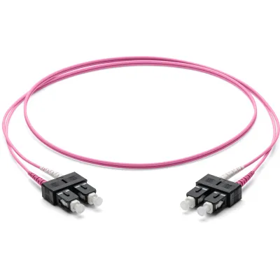 Corning LWL-Patchkabel F575702Q2Z20001M-VI | SC/SC Duplex | OM4 Multimode 50/125 | 1m | violett