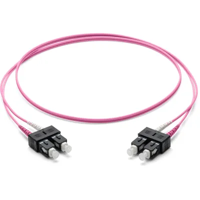 Corning LWL-Patchkabel F575702Q2Z20001M-VI | SC/SC Duplex | OM4 Multimode 50/125 | 1m | violett