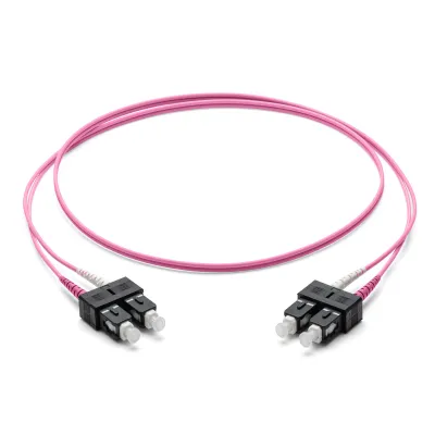 Corning LWL-Patchkabel F575702Q2Z20003M-VI | OM4 50/125 | SC-Duplex auf SC-Duplex | Duplex | 3m | violett