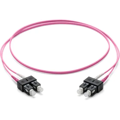 Corning LWL-Patchkabel F575702Q2Z20003M-VI | OM4 50/125 | SC-Duplex auf SC-Duplex | Duplex | 3m | violett