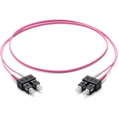 Corning LWL-Patchkabel F575702Q2Z20005M-VI | OM4 Multimode 50/125 | SC-Duplex | Duplex 2-fach | 5m | violett