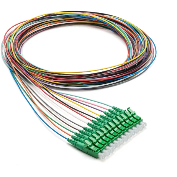 Corning LWL-Pigtail Set FK12-002201G1Z09AA00 | Singlemode Glasfaser | LC APC Stecker | 12x1 Kit | 2m
