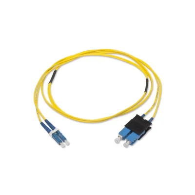 Corning Patchkabel LWL LC-SC Duplex 055702T5Z20010M | OM3 | 10m | LSZH | Multimode | türkis